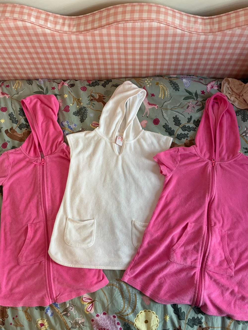 Girls hooded cover ups